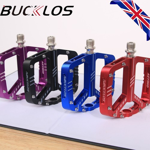 Bucklos bicycle flat pedals - flat,