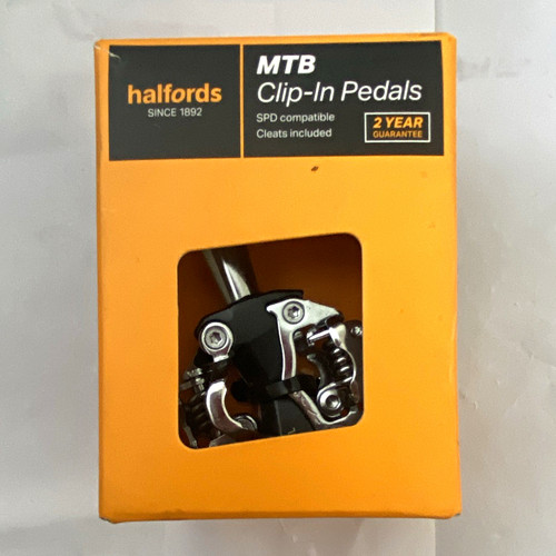 Halfords mtb clip pedals - mtb,