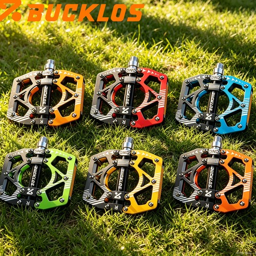 Pedals aluminum mtb flat - aluminum,