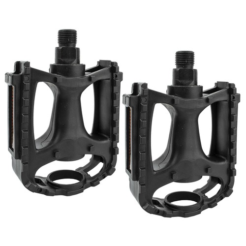 Black bicycle pedals - bicycle,