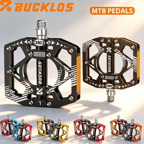 Bucklos mtb bike pedals - pedals, cnc